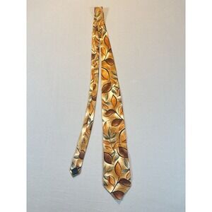J Garcia Collection 45 Silk Tie Tree Leaf Abstract Limited Edition Mens Art
